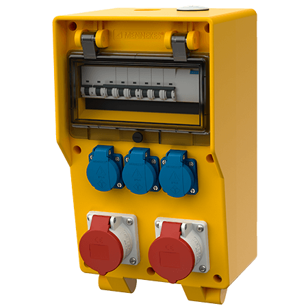 MENNEKES EverGUM 永久橡胶组合插座装置 带有A型剩余电流动作保护器 70426