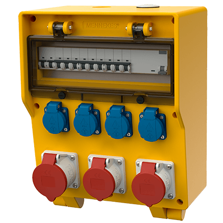 MENNEKES EverGUM 永久橡胶组合插座装置 带有A型剩余电流动作保护器 71064