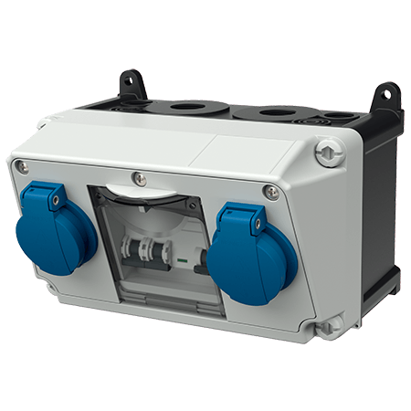 MENNEKES AMAXX® 组合插座装置 带有A型剩余电流动作保护器 910001