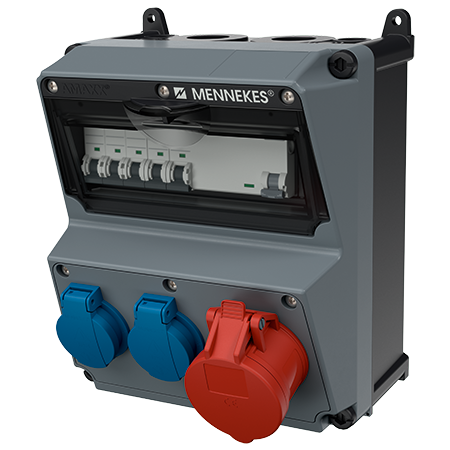 MENNEKES AMAXX® 组合插座装置 带有A型剩余电流动作保护器 920037