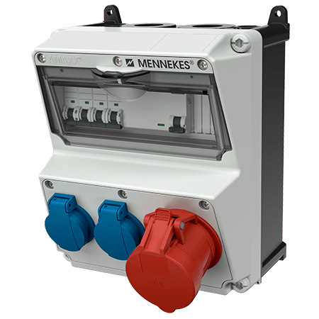 MENNEKES AMAXX® 组合插座装置 带有A型剩余电流动作保护器 920044
