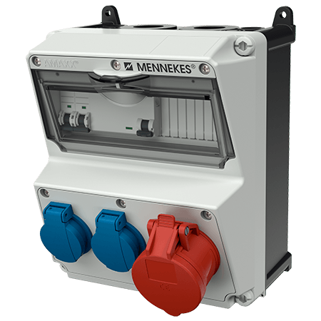 MENNEKES AMAXX® 组合插座装置 带有A型剩余电流动作保护器 920059