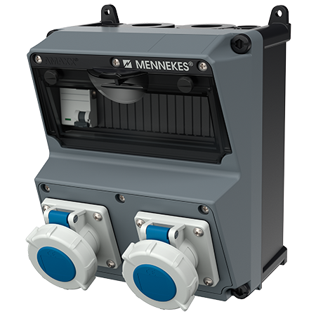 MENNEKES AMAXX® 组合插座装置 带有A型剩余电流动作保护器 920821