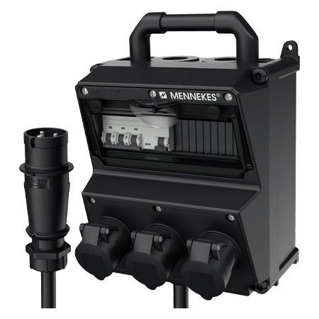 MENNEKES AMAXX®组合插座箱 带有A型剩余电流动作保护器 921245SW