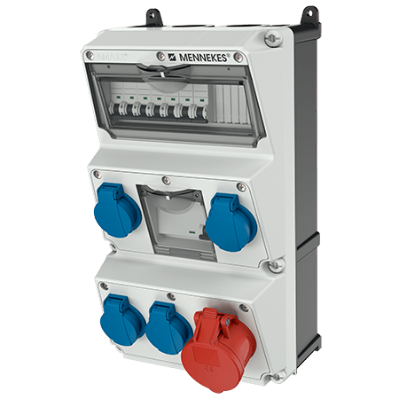 MENNEKES AMAXX® 组合插座装置 带有A型剩余电流动作保护器 930019