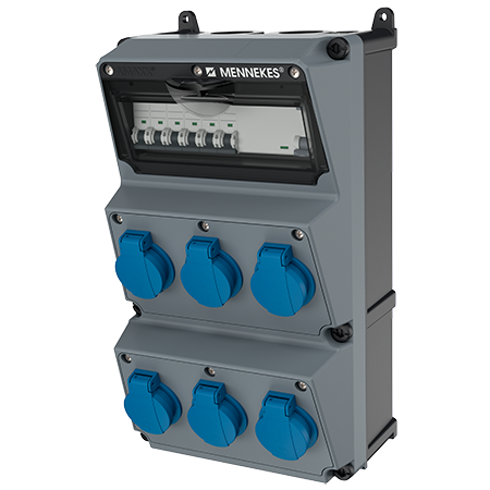 MENNEKES AMAXX® 组合插座装置 带有A型剩余电流动作保护器 930026