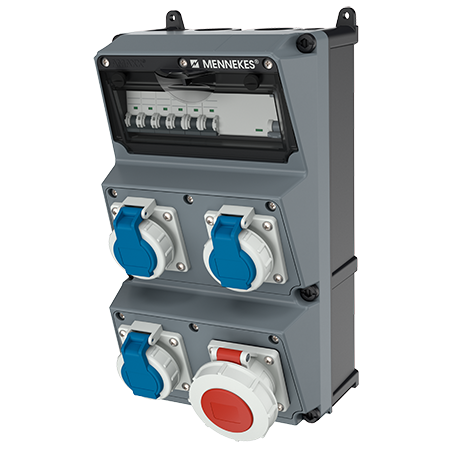 MENNEKES AMAXX® 组合插座装置 带有A型剩余电流动作保护器 930027