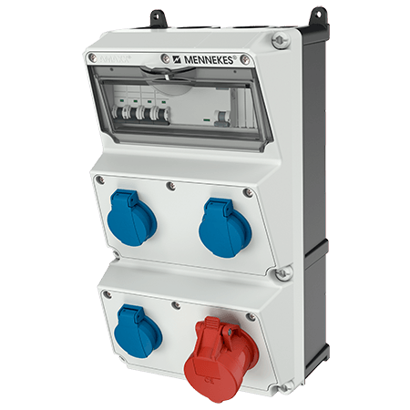 MENNEKES AMAXX® 组合插座装置 带有A型剩余电流动作保护器 932786