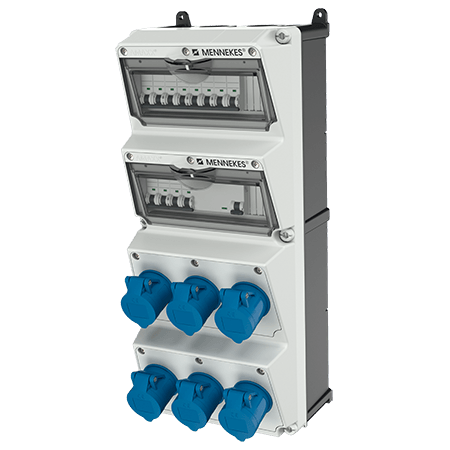 MENNEKES AMAXX® 组合插座装置 带有A型剩余电流动作保护器 940024